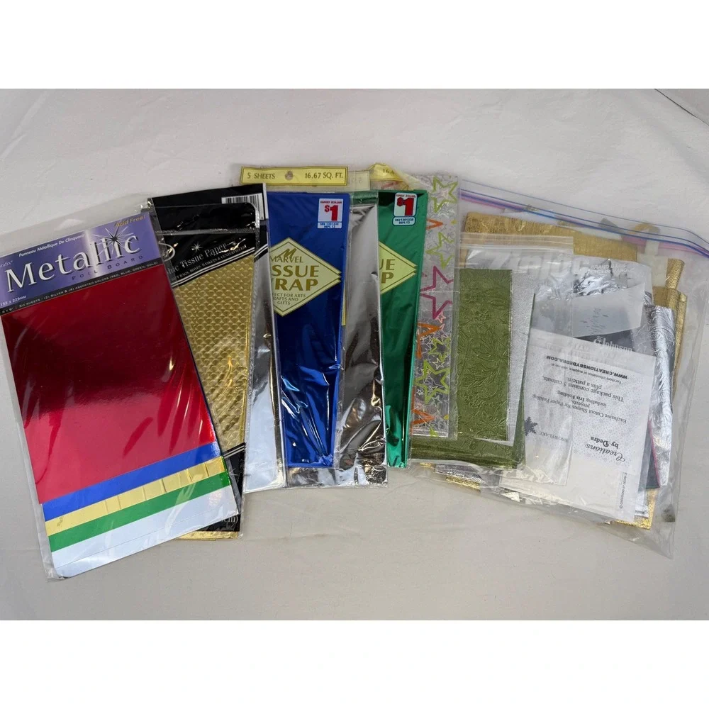 Iris Folding Card Making Kit Lot 460 Cards‎ Compendium Book Yasutomo Foil Paper